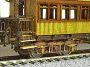 Tran 社 木造客車 クローズアップ